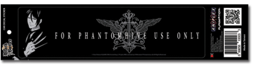 Black Butler 2 Sebastian Decal Sticker, an officially licensed product in our Black Butler Stickers department.