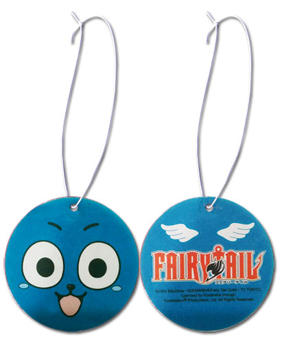 Fairy Tail S2 - Happy Face Air Freshener, an officially licensed product in our Fairy Tail Costumes & Accessories department.
