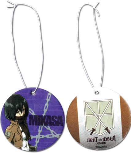 Attack On Titan - Mikasa Air Freshener, an officially licensed product in our Attack On Titan Costumes & Accessories department.