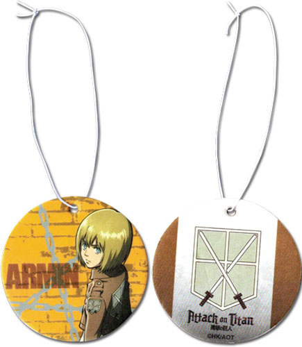 Attack On Titan - Armin Air Freshener, an officially licensed Attack On Titan product at B.A. Toys.
