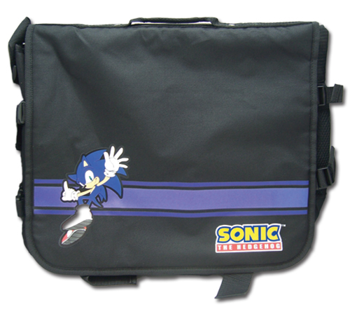 Sonic The Hedgehog Sonic Messenger Bag, an officially licensed product in our Sonic Bags department.