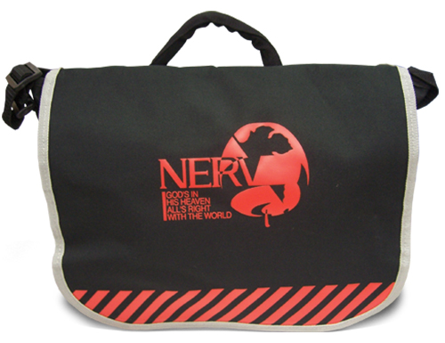 Evangelion New Movie - Nerv Logo Bag, an officially licensed product in our Evangelion Bags department.