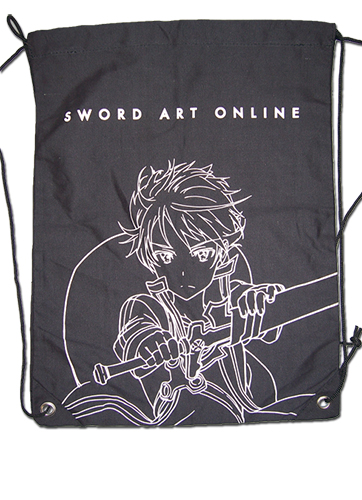Sword Art Online Kirito Drawstring Bag, an officially licensed product in our Sword Art Online Bags department.