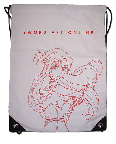 Sword Art Online Asuna Drawstring Bag, an officially licensed product in our Sword Art Online Bags department.