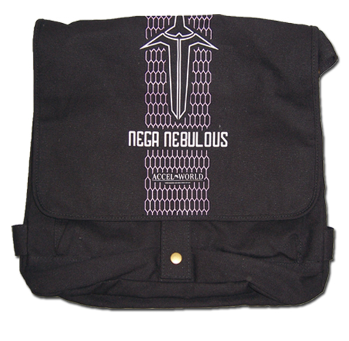 Accel World Nega Nebulous Messenger Baag, an officially licensed product in our Accel World Bags department.