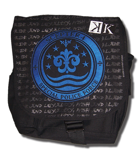 K Scepter 4 Messnger Bag, an officially licensed product in our Everything Else Bags department.