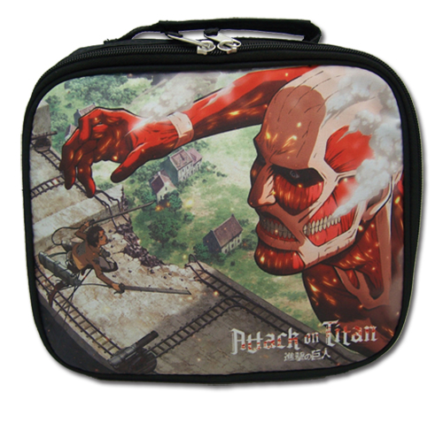 Attack On Titan - Attacking Titan Lunch Bag, an officially licensed product in our Attack On Titan Bags department.