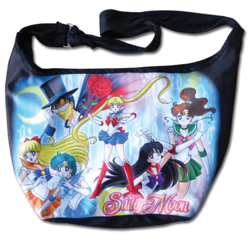 Sailor Moon - Sailor Senshi Line-Up Hobo Bag, an officially licensed product in our Sailor Moon Bags department.