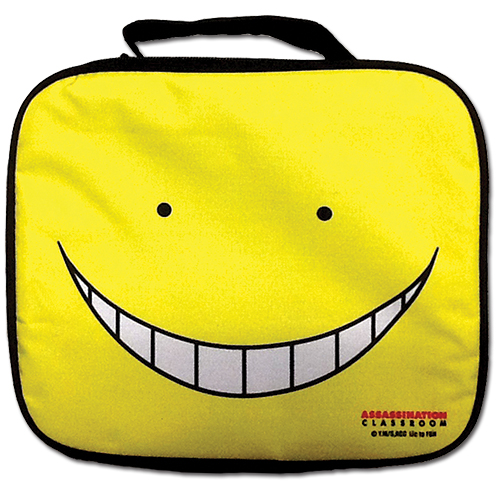Assassination Classroom - Koro Sensei Face Lunch Bag, an officially licensed product in our Assassination Classroom Bags department.