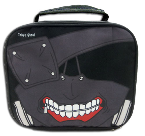 Tokyo Ghoul - Kaneki Mask Lunch Bag, an officially licensed product in our Tokyo Ghoul Bags department.