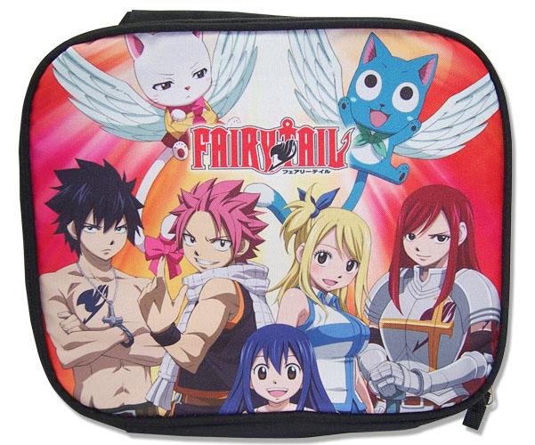 Fairy Tail - Group Lunch Bag, an officially licensed product in our Fairy Tail Bags department.
