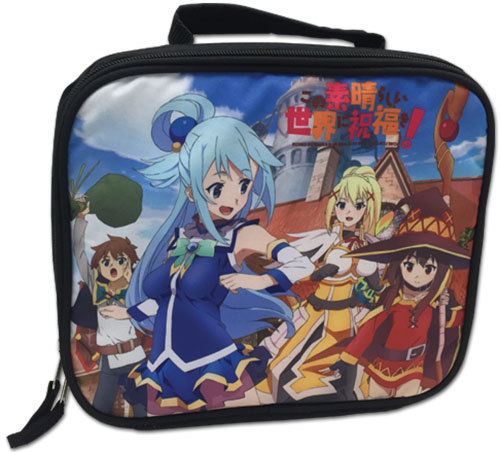 Konosuba - Group Lunch Bag, an officially licensed product in our Konosuba Bags department.