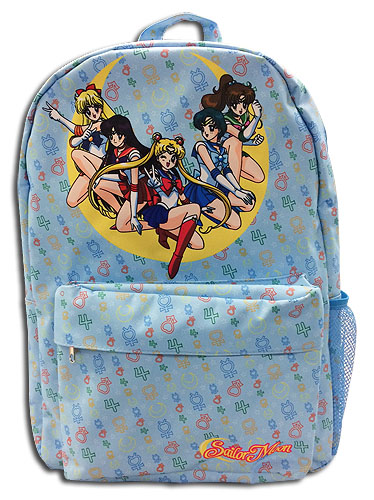 Sailor Moon - Sailor Soldiers Sailor Icons Back Pack, an officially licensed product in our Sailor Moon Bags department.