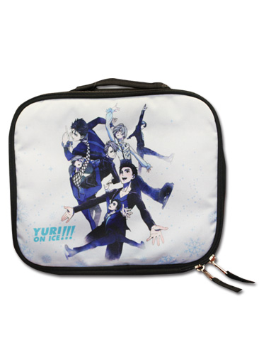Yuri!!! On Ice - Key Art Lunch Bag, an officially licensed product in our Yuri!!! On Ice Bags department.