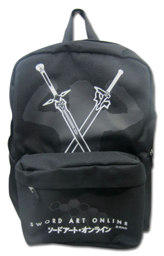 Sword Art Online Kirito With Swords Backpack, an officially licensed product in our Sword Art Online Bags department.