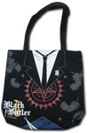 Black Butler 2 Sebastain Tote Bag, an officially licensed product in our Black Butler Bags department.