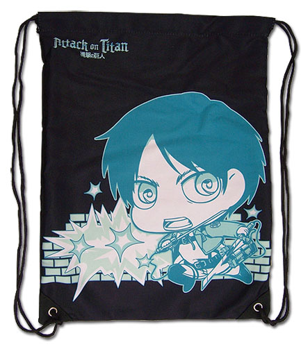 Attack On Titan - Titan & Even Drawstring Bag, an officially licensed product in our Attack On Titan Bags department.