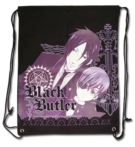 Black Butler Group Drawstring Bag, an officially licensed product in our Black Butler Bags department.