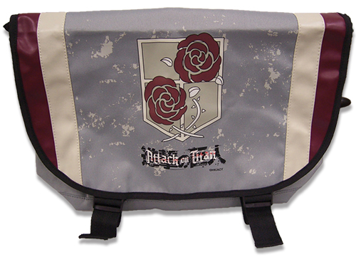 Attack On Titan - Stationary Guard Messenger Bag, an officially licensed product in our Attack On Titan Bags department.
