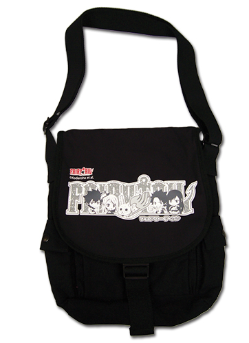 Fairy Tail - Sd Grey Group Messenger Bag, an officially licensed product in our Fairy Tail Bags department.