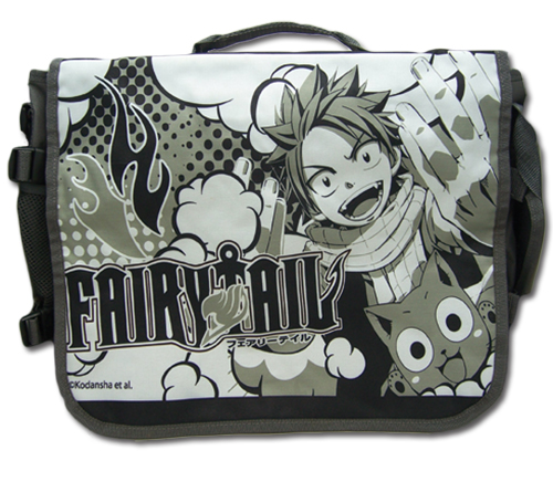 Fairy Tail - Natsu & Gray Messenger Bag, an officially licensed product in our Fairy Tail Bags department.