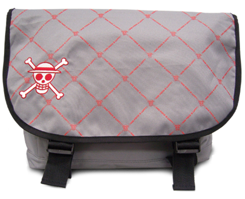 One Piece Luffy Skull Icon Messenger Bag, an officially licensed product in our One Piece Bags department.