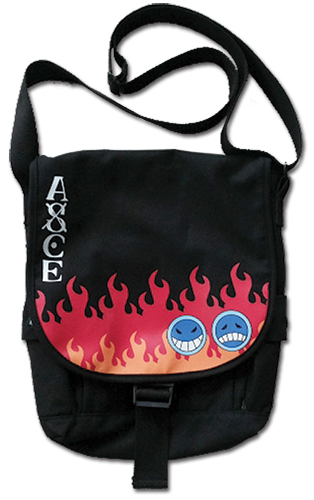One Piece - Ace' s Hat Icon Messenger Bag, an officially licensed product in our One Piece Bags department.