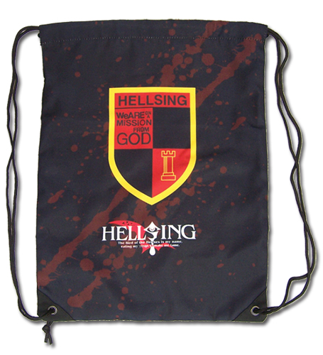 Hellsing Ultimate - Emblem Drawstring Bag, an officially licensed product in our Hellsing Bags department.
