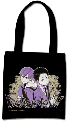 Durarara - Group Purple Tote Bag, an officially licensed product in our Durarara!! Bags department.
