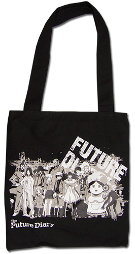 Future Diary - Diary Holders Tote Bag, an officially licensed product in our Future Diary Bags department.