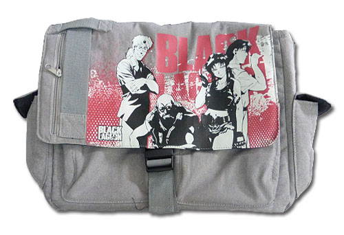 Black Lagoon - Group Gray Messenger Bag, an officially licensed product in our Black Lagoon Bags department.