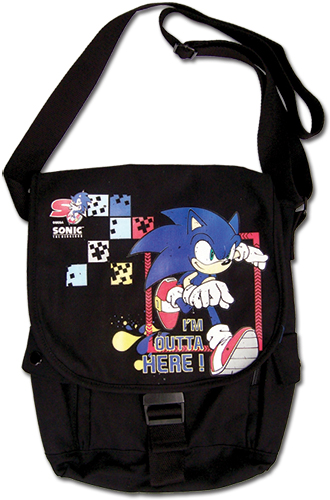 Sonic The Hedgehog - Sonic Run Away Messengr Bag, an officially licensed product in our Sonic Bags department.