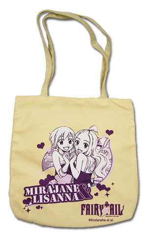 Fairy Tail S4 - Mirajane & Lisanna Tote Bag, an officially licensed product in our Fairy Tail Bags department.