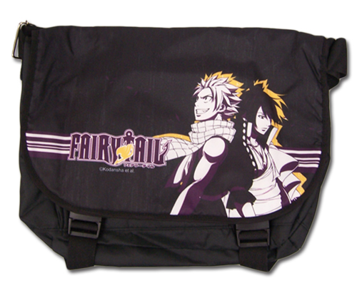 Fairy Tail - S4 Natsu & Zeref Messenger Bag, an officially licensed product in our Fairy Tail Bags department.