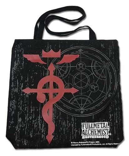 Fullmetal Alchemist Brotherhood - Icon Tote Bag, an officially licensed product in our Fullmetal Alchemist Bags department.