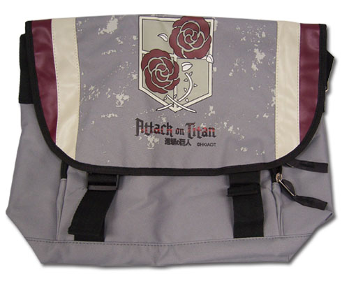 Attack On Titan - Garrison Regiment Messenger Bag, an officially licensed product in our Attack On Titan Bags department.