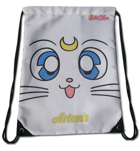 Sailor Moon - Sailor Moon S Artemis Drawstring Bag, an officially licensed product in our Sailor Moon Bags department.