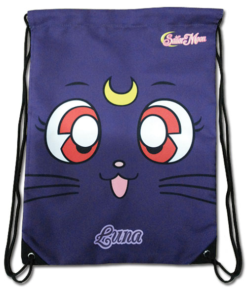 Sailor Moon - Sailor Moon S Luna Drawtsring Bag, an officially licensed product in our Sailor Moon Bags department.