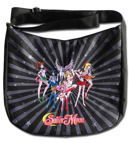 Sailor Moon - 6 Sailor & Pegasus Messenger Bag, an officially licensed product in our Sailor Moon Bags department.