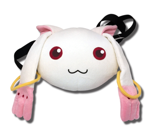 Madoka Magica - Kyubey Hand Warming Plush Bag, an officially licensed product in our Madoka Magica Bags department.