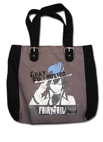 Fairy Tail - Gray Tote Bag, an officially licensed product in our Fairy Tail Bags department.