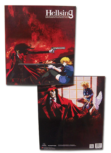 Hellsing - Alucard & Victoria Binder, an officially licensed product in our Hellsing Binders & Folders department.