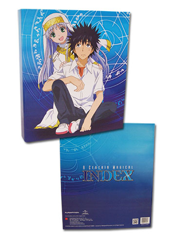 A Certain Magical Index - Toma, Index & Mikoto Binder, an officially licensed product in our A Certain Magical Index Binders & Folders department.