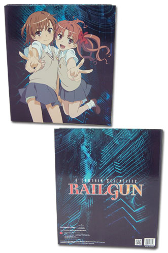 A Certain Scientific Railgun Mikoto & Kurok Binder, an officially licensed product in our A Certain Scientific Railgun Binders & Folders department.