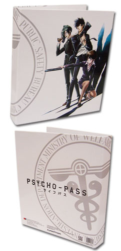 Psycho Pass - Kogami, Akane & Makishima Binder, an officially licensed product in our Psycho-Pass Binders & Folders department.