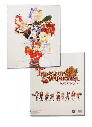 Tales Of Symphonia - Keyart Binder, an officially licensed product in our Tales Of Symphonia Binders & Folders department.