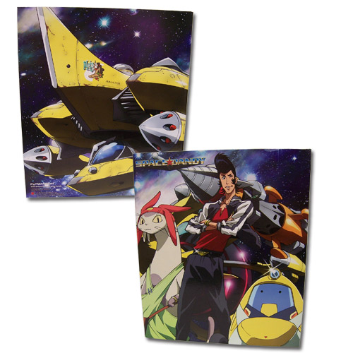 Space Dandy - Dandy, Meow, Qt, Binder, an officially licensed product in our Space Dandy Binders & Folders department.