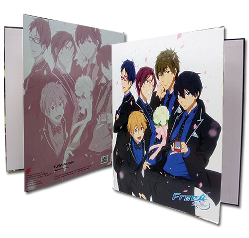 Free! 2 - Group In Suits Binder, an officially licensed product in our Free! Binders & Folders department.