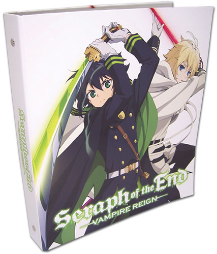 Seraph Of The End - Yuchiro And Mikaela Binder, an officially licensed product in our Seraph Of The End Binders & Folders department.