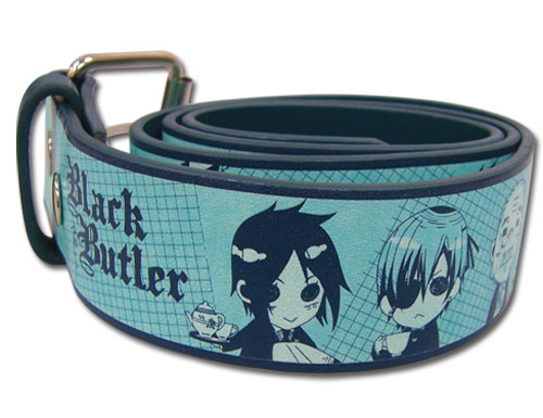 Black Butler - Group Green Pu Belt XL, an officially licensed Black Butler product at B.A. Toys.